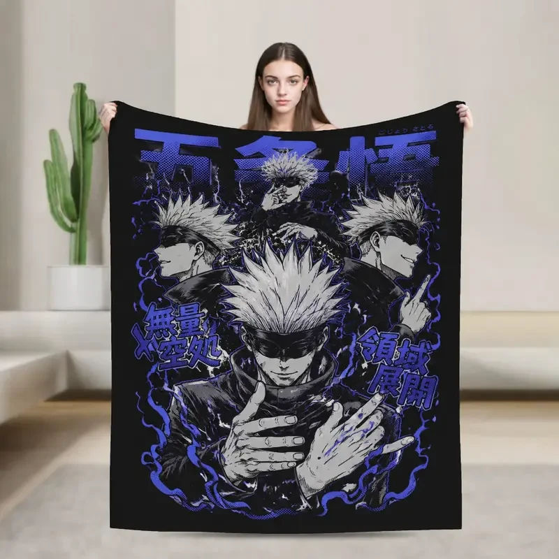 Ego - Jujutsu Kaisen Choso Blood Manipulator Custom Image Blanket - Ultra-Soft - Image 3