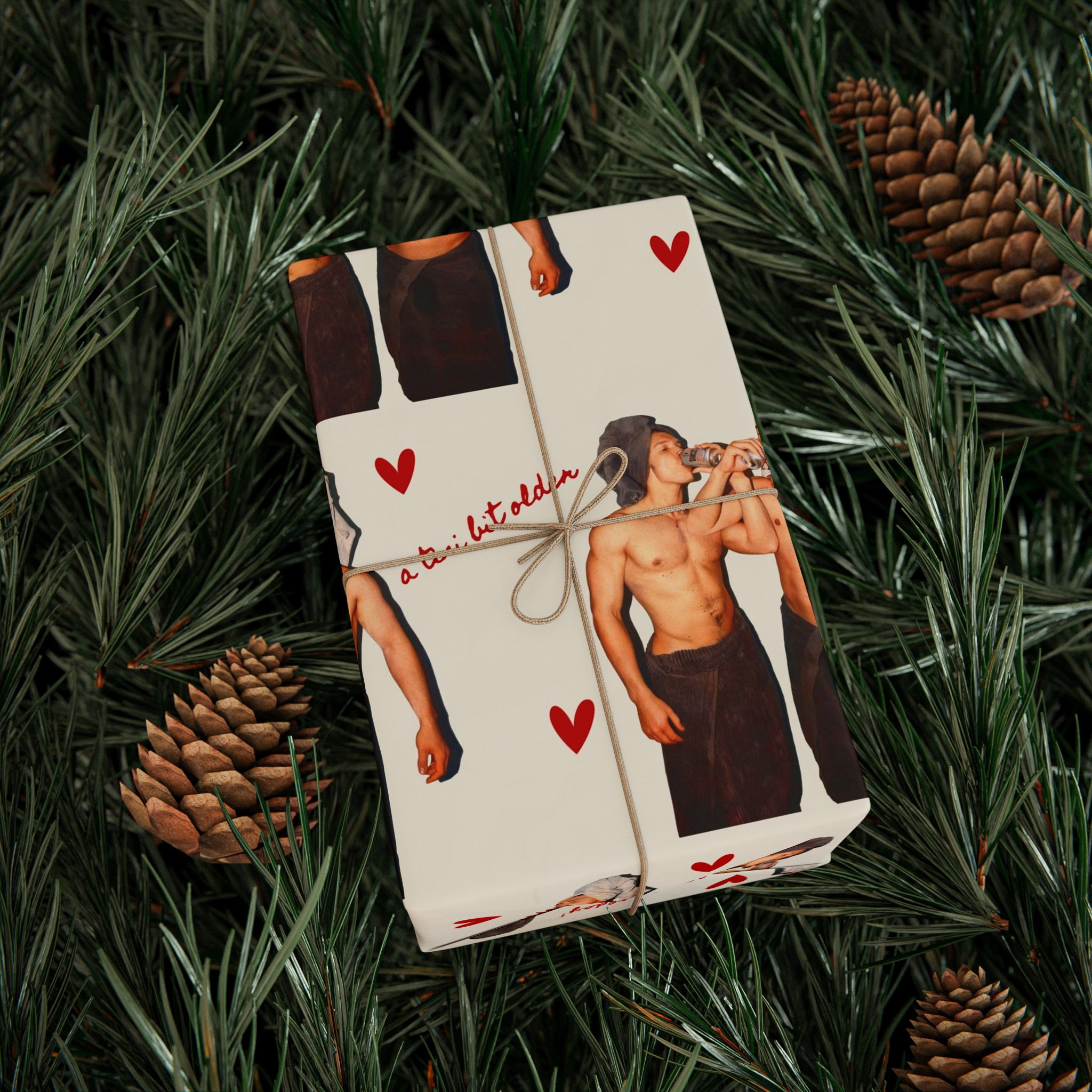 AT - Heated Rivalry Matte Wrapping Paper - Image 9