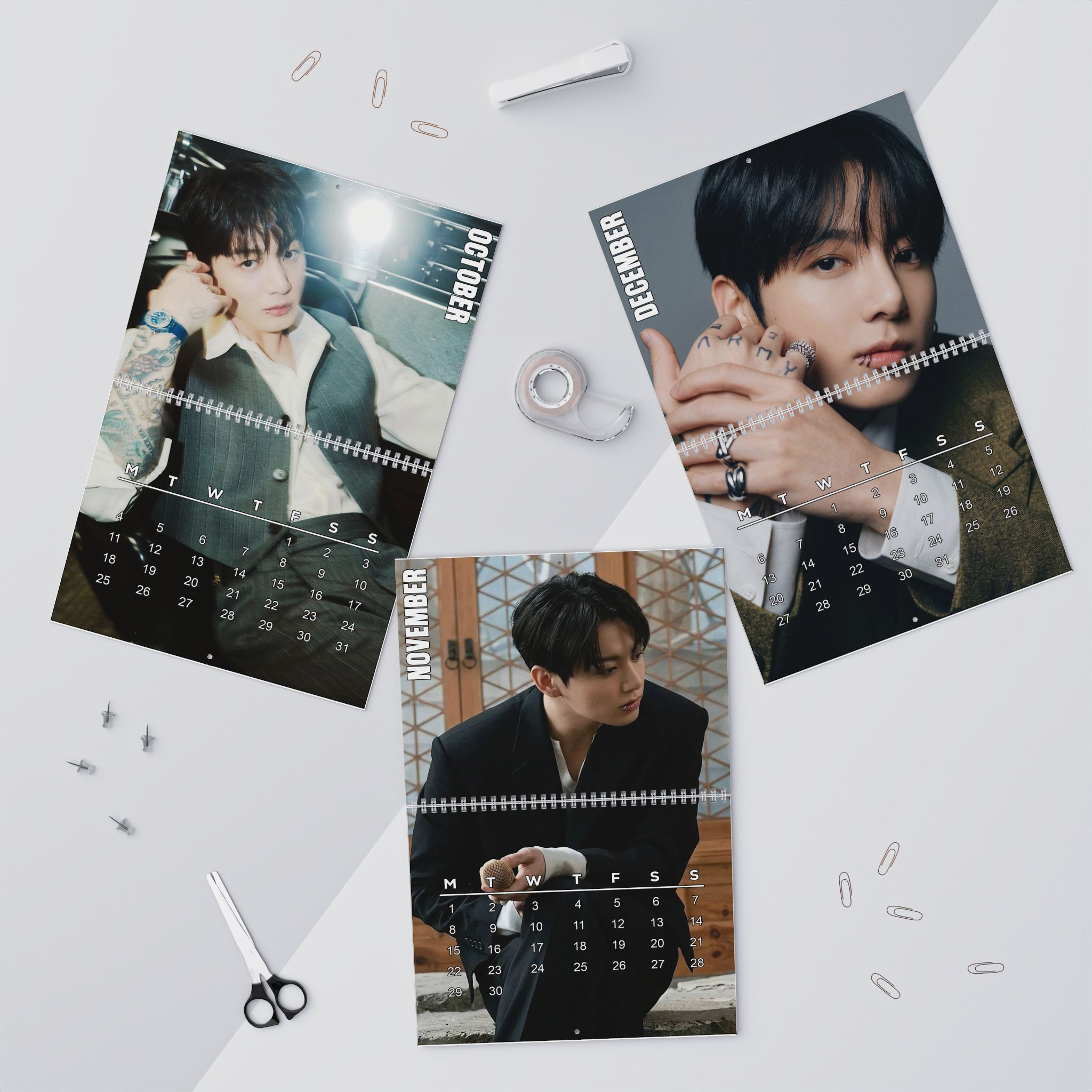 VL - 2027 A Year With Jungkook Wall Calendar - Image 5