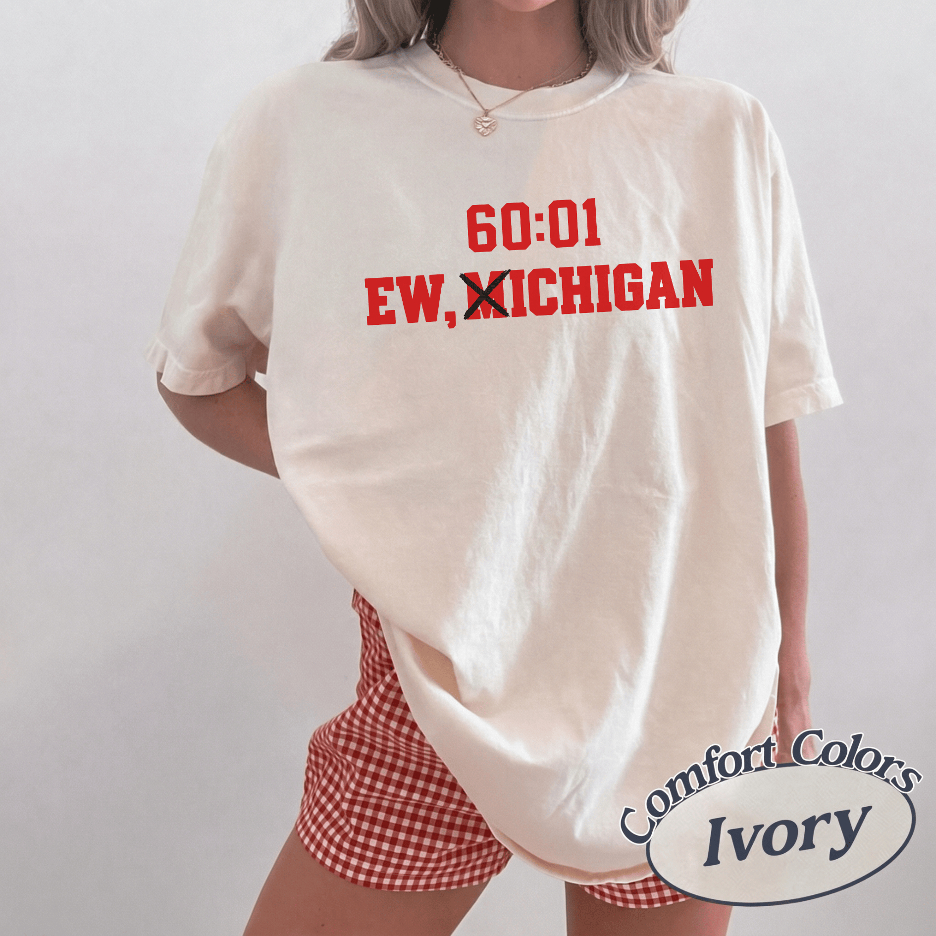 Ohio Football - Ew, Michigan 60:01 Shirt - Image 11