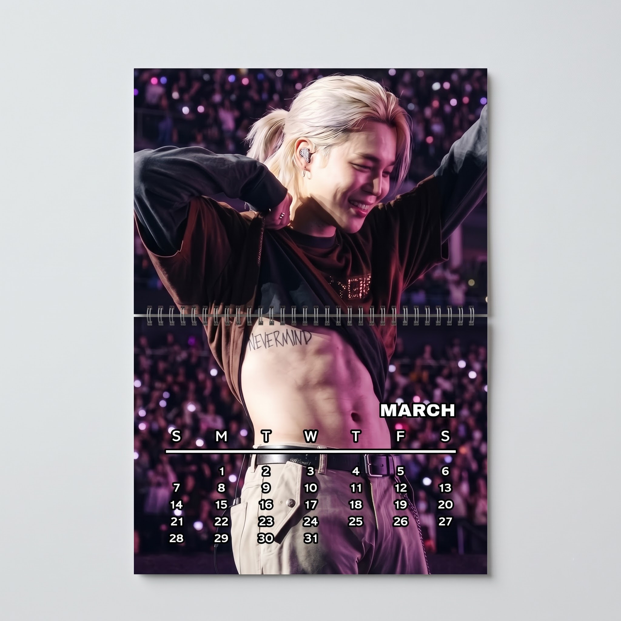 VL - BTS 2027 Wall Calendar - Image 3
