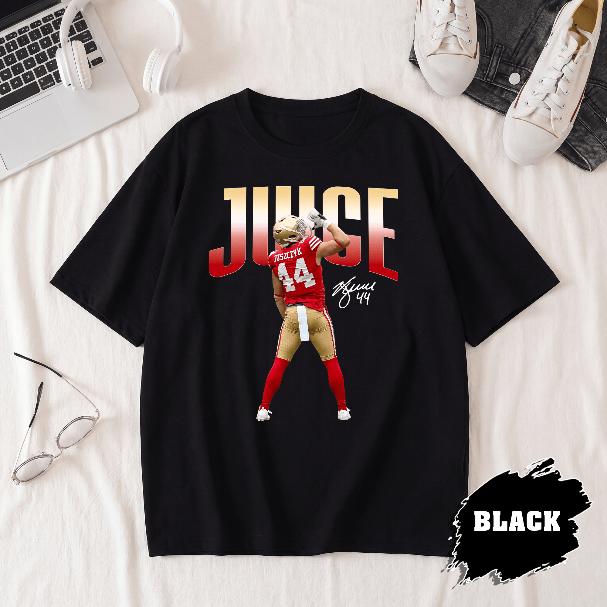 BN - Kyle Juszczyk Juice Shirt, San Francisco Football Tee