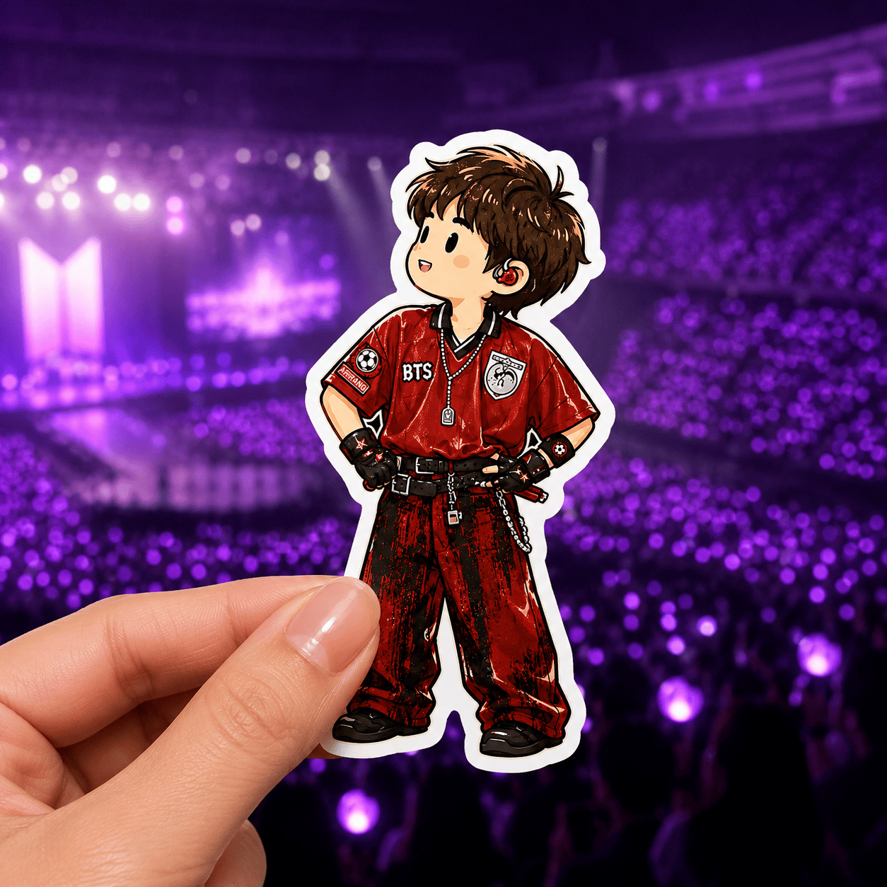 HN - J-Hope BTS Magnet/Stickers,Arirang World Tour Sticker - Fan Accessories - Image 6
