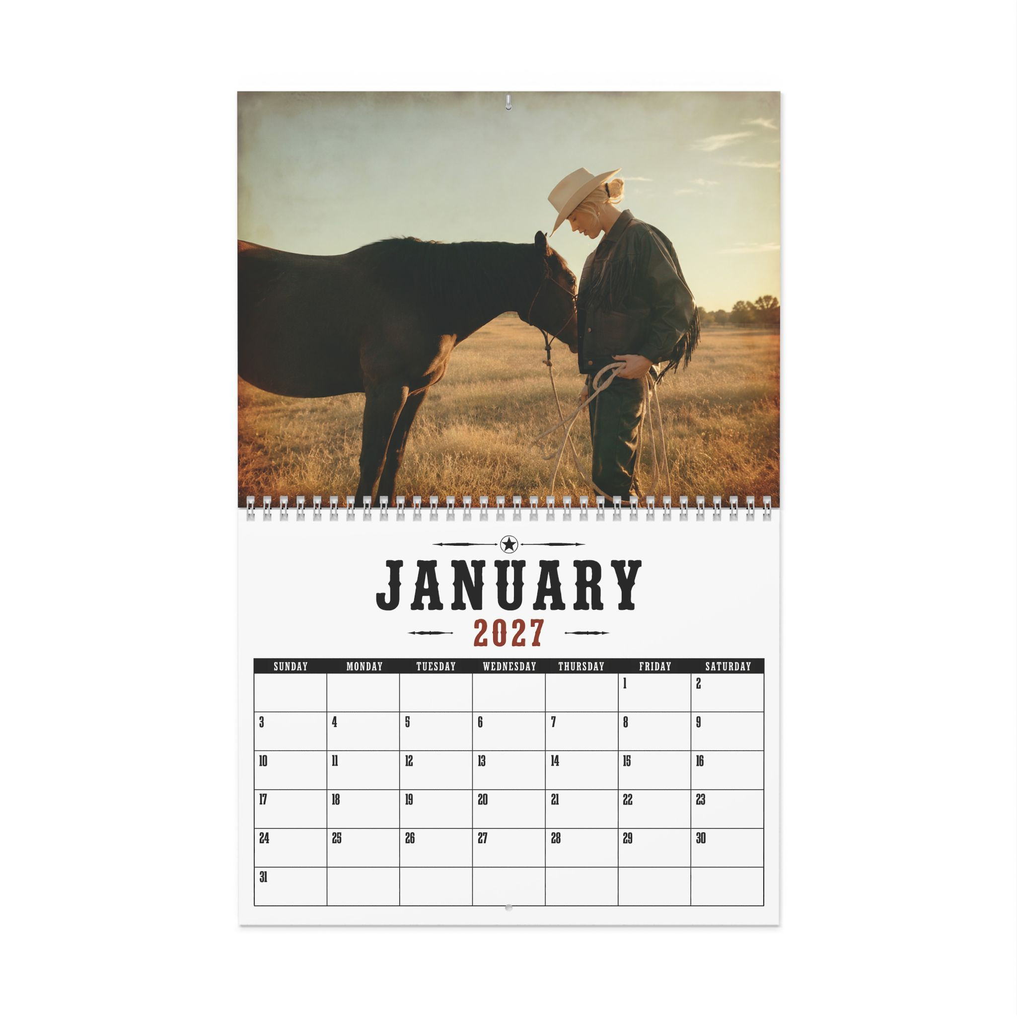 QK - Sophie Cunningham Western Edition 2027 Wall Calendar - Image 5