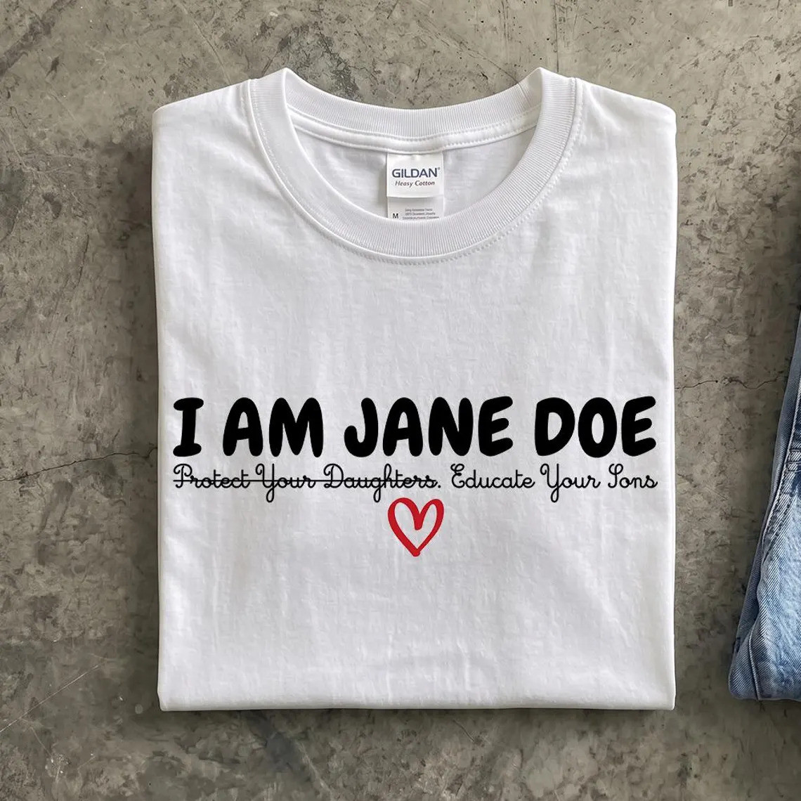 VL - I Am Jane Doe Women's Rights Shirt - Image 2