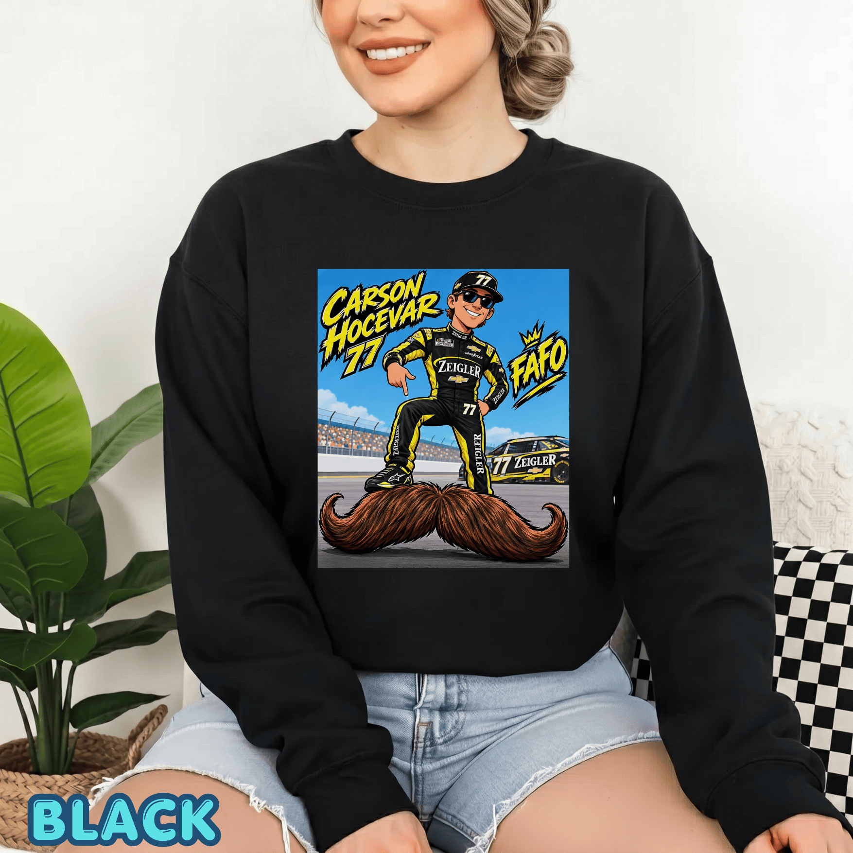Carson Hocevar 77 Shirt - Image 7