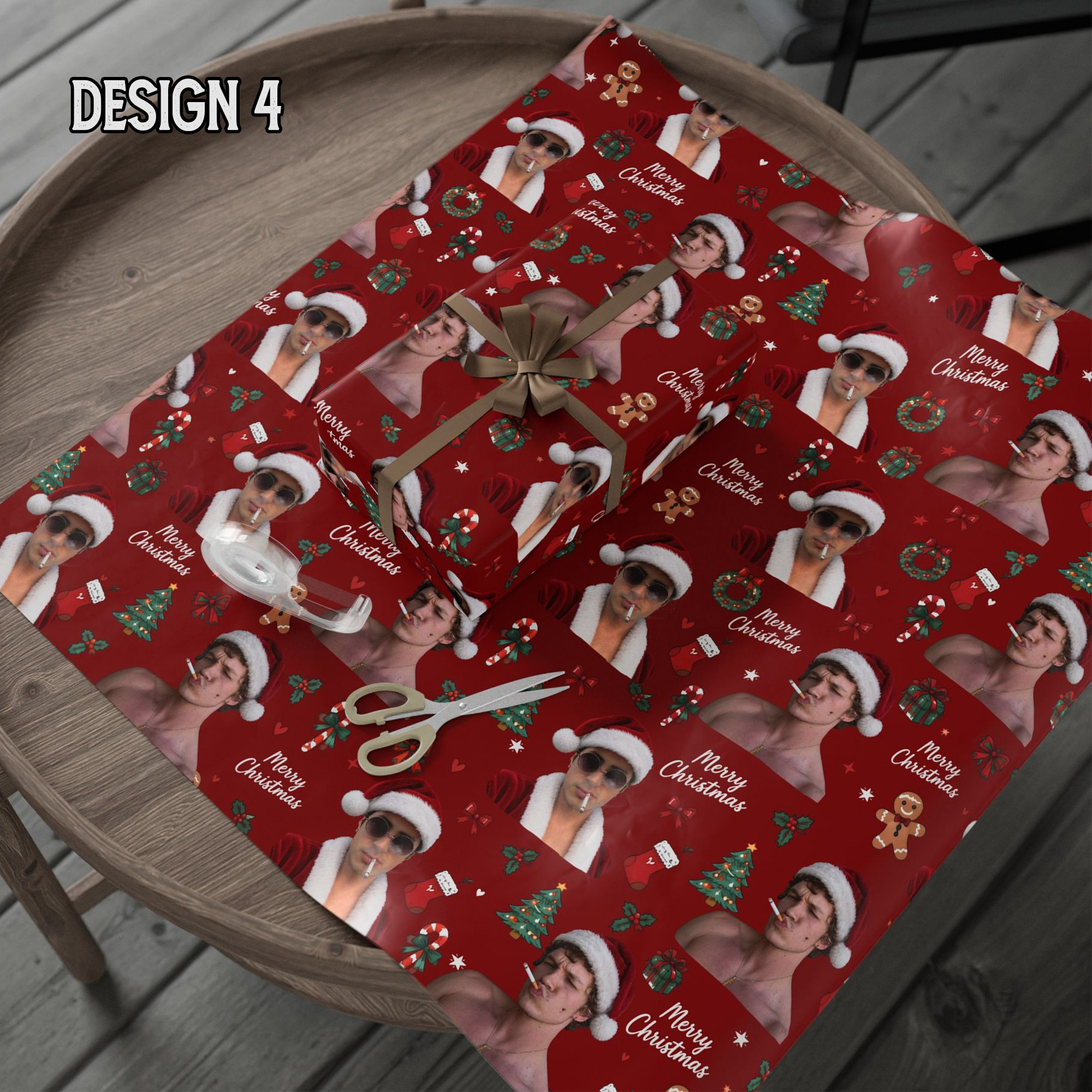 NA - Headted Rivalry Matte Wrapping Paper (LF) - Image 6