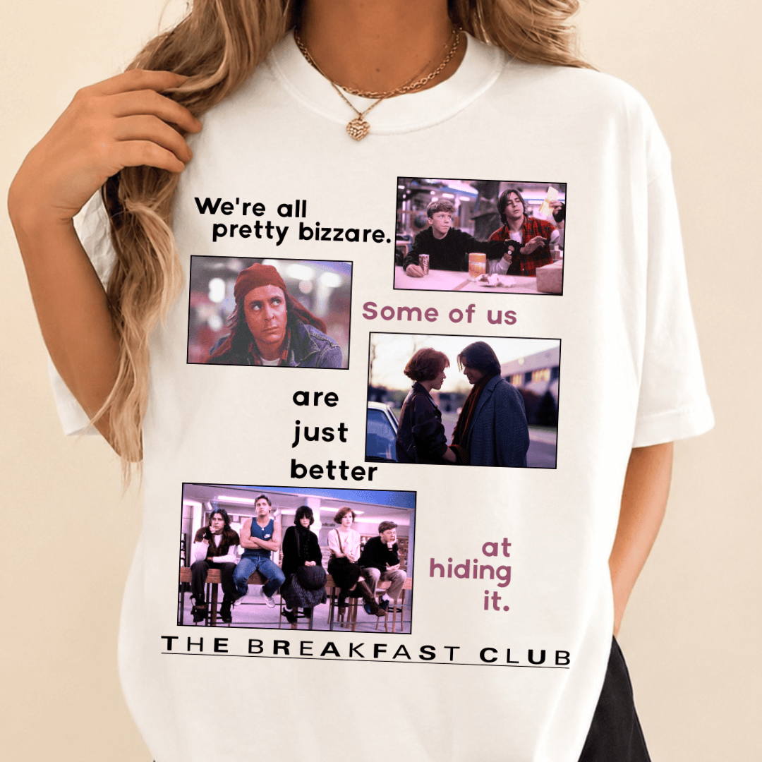 TT - The Breakfast Club Movie T-Shirt, Retro Film Shirt - Image 2