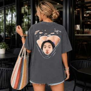 HN - Funny Jin BTS Back Print Shirts