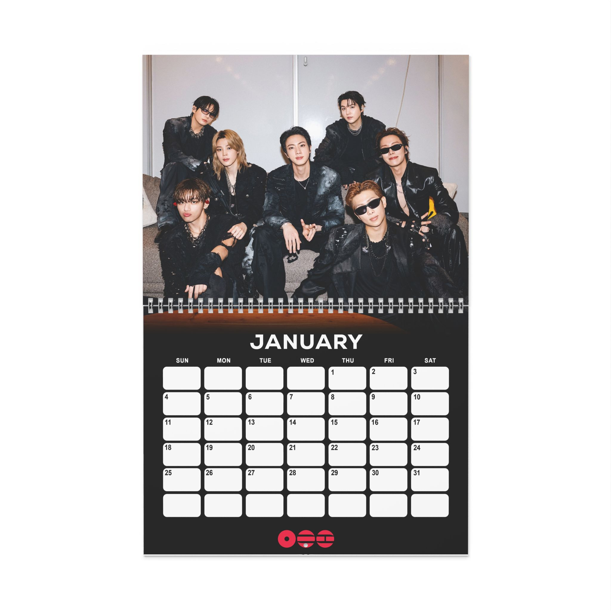 AT - BTS 2027 Kpop Wall Calendar