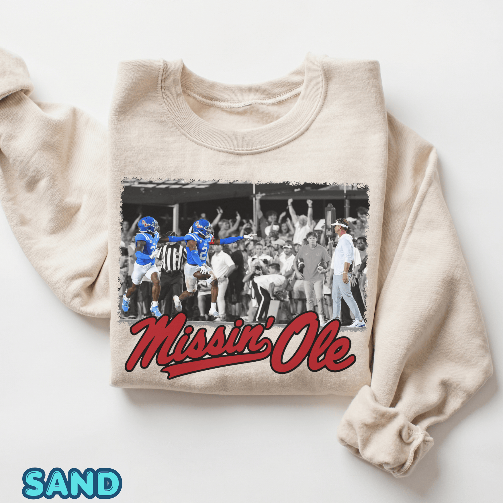 Missin Ole Shirt, Retro Mississippi Football Shirt - Image 2