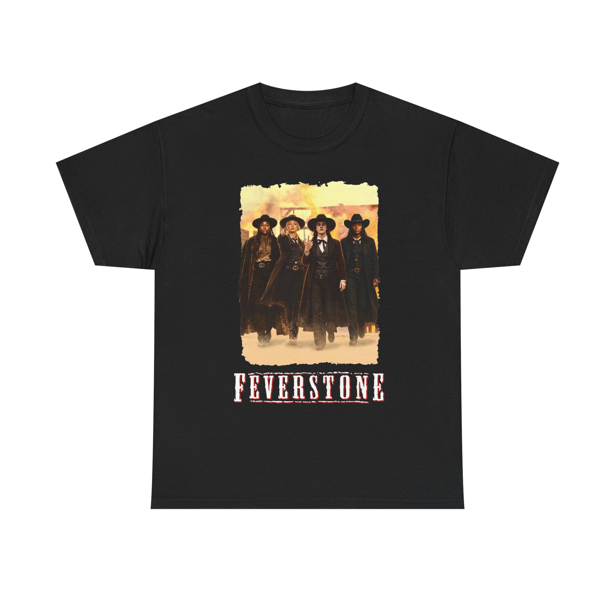 QK - FEVERSTONE - Sophie Cunningham - Caitlin Clark - Tomb Stone T-Shirt - Image 2