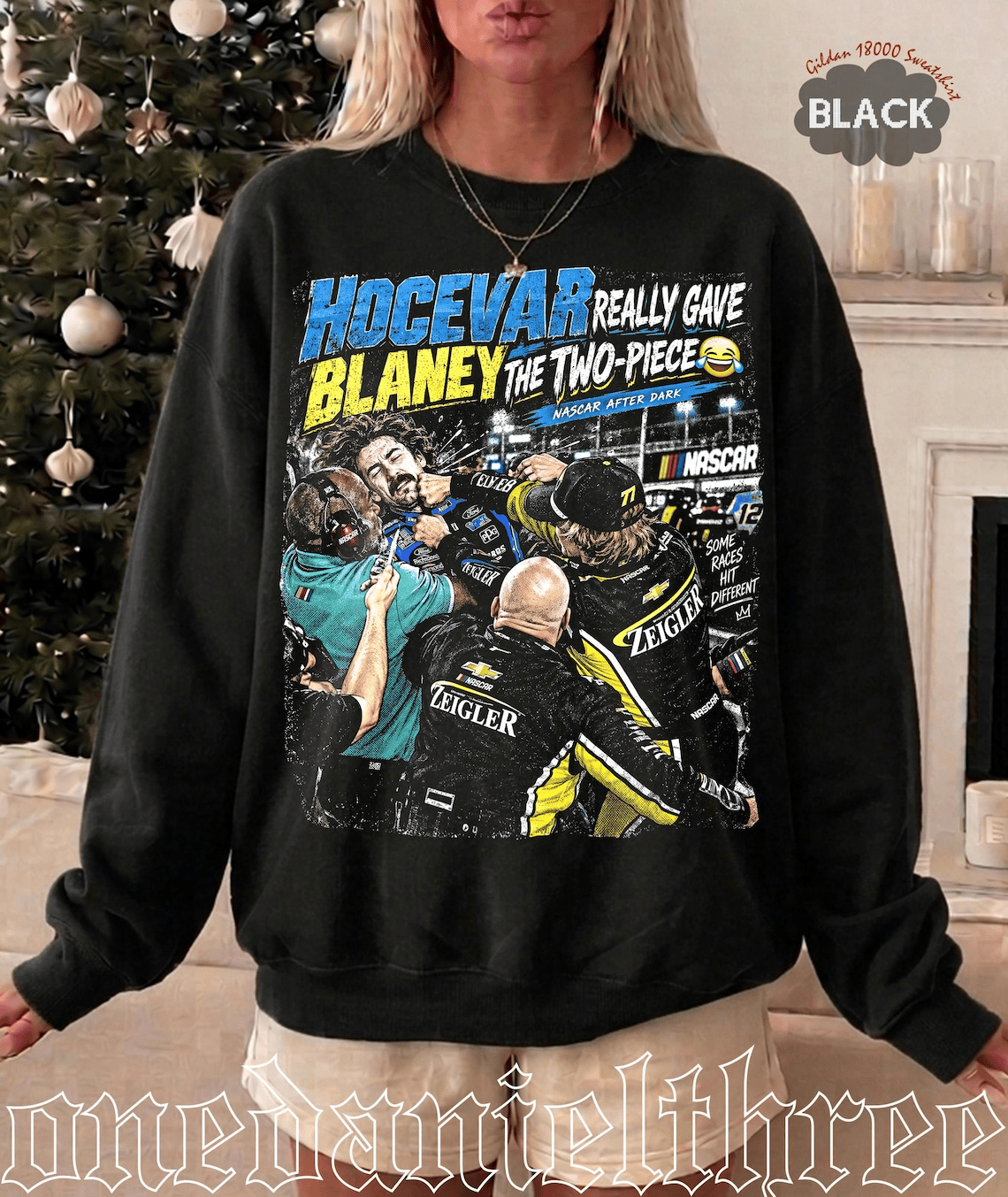 Hocevar Really Gave Blaney The Two-Piece Shirt - Image 4