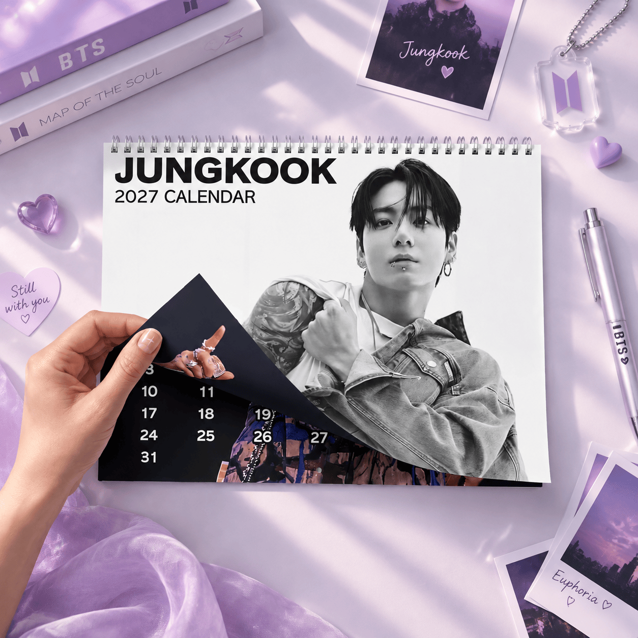 HN - Jungkook Body Kpop Wall Calendar - Image 5