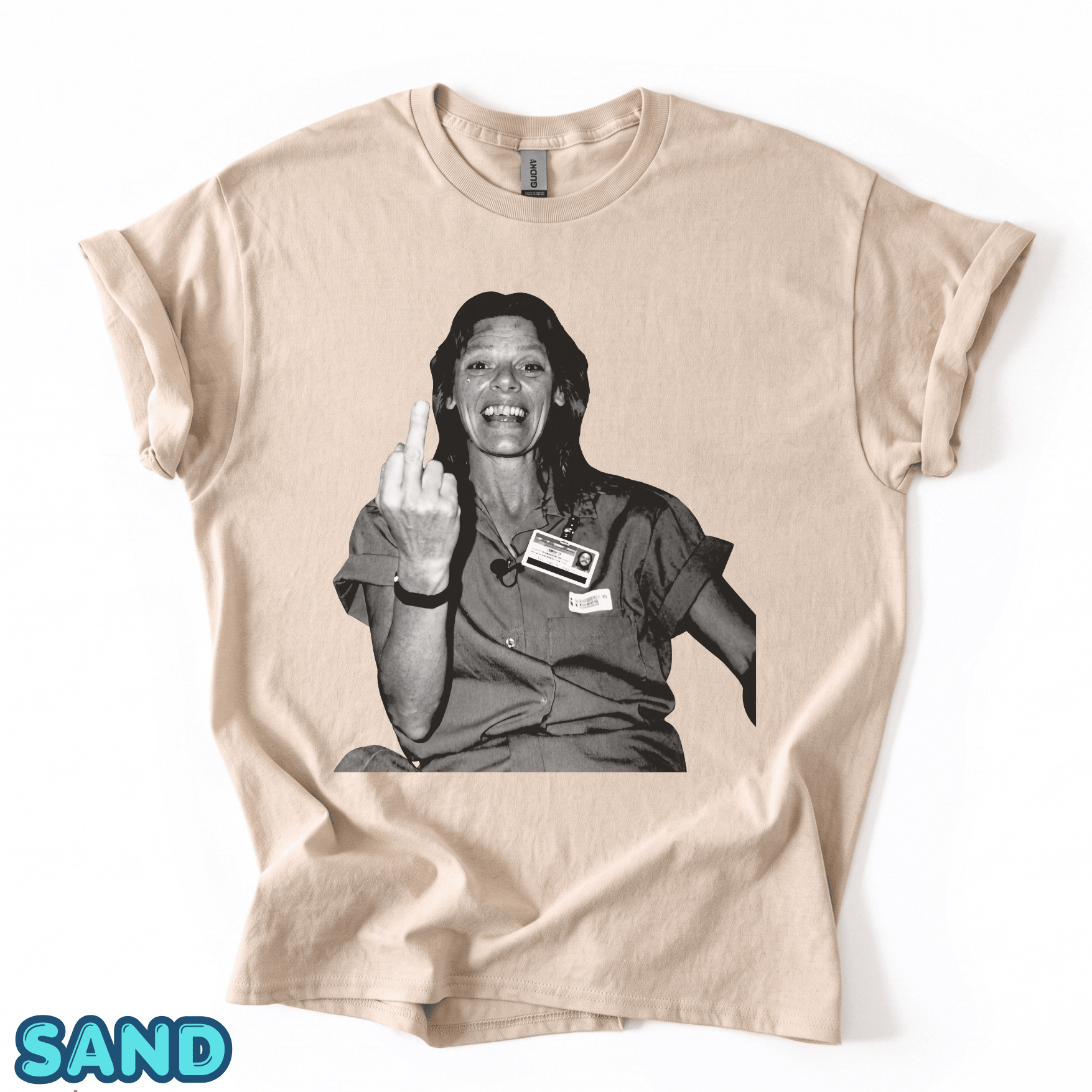 Aileen Wuornos Middle Finger Shirts - Image 12