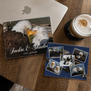 NA - Jackie and Shadow Story Love Bald Eagle Big Bear Lake 2026 - 2027 Calendar