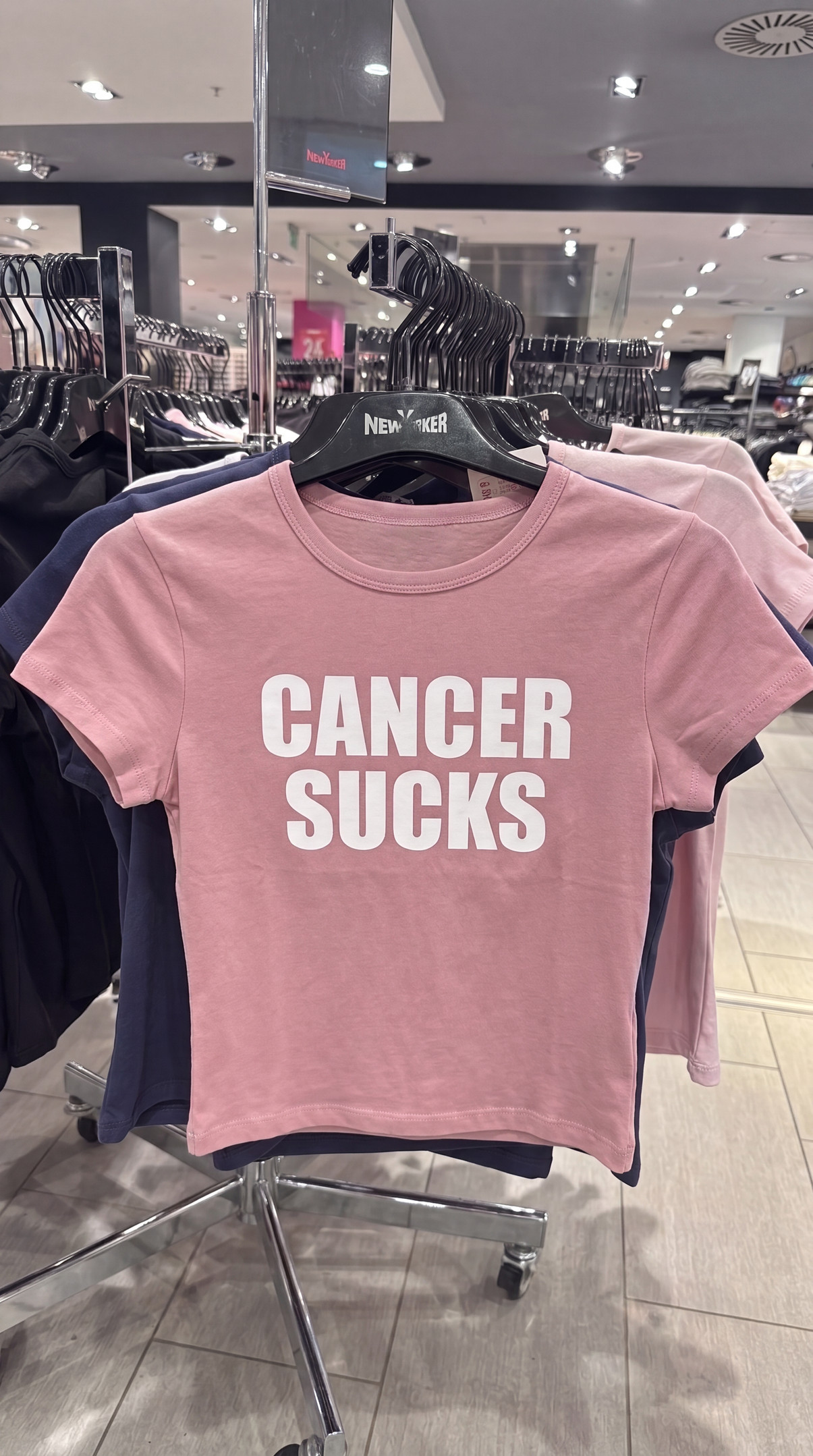 NN - Anya Taylor-joy Cancer Sucks BabyTee, LUCKY Movie Shirt - Image 4