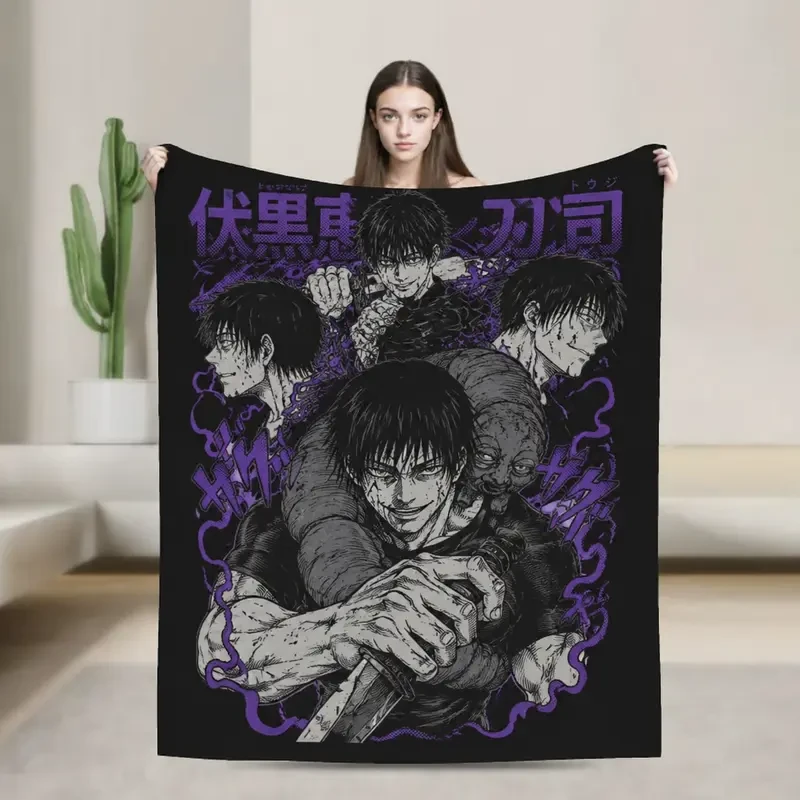 Ego - Jujutsu Kaisen Choso Blood Manipulator Custom Image Blanket - Ultra-Soft - Image 4