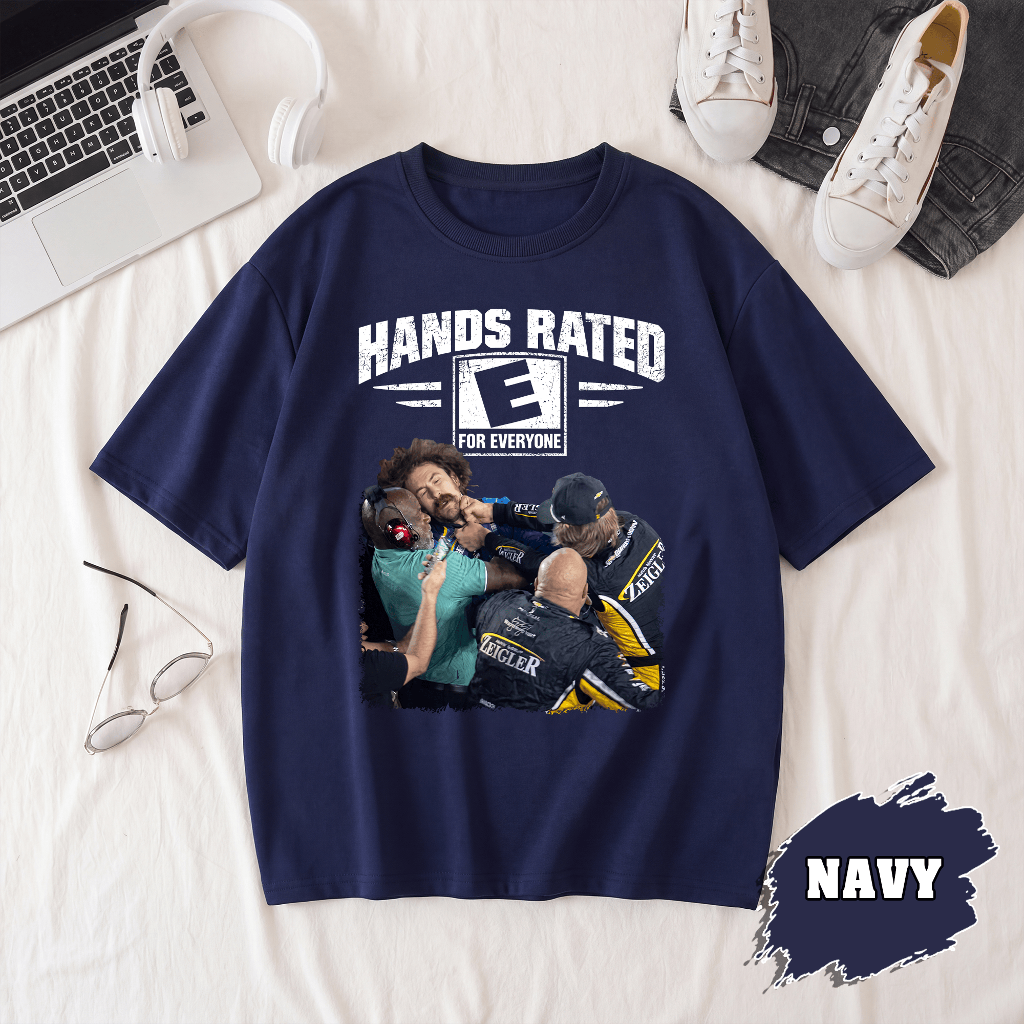 BN - Ryan Blaney vs Carson Hocevar Shirt, Racing Graphic Tee - Image 5