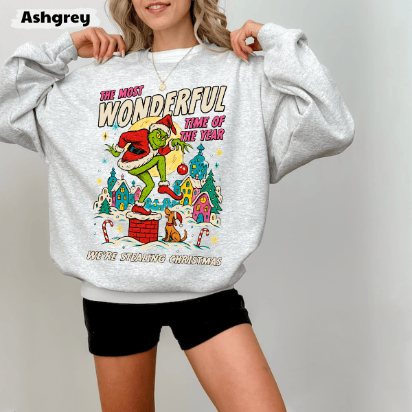 TA - The Grinch "The Most Wonderful Time" Tee