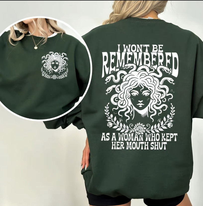 TT - I Won't Be Remembered As A Woman Who Kept Her Mouth Shirt, I Am Jane Doe Shirt - Image 4