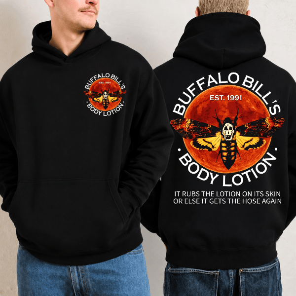 TA - Buffalo Bill's Body Lotion Shirt, Silence of The Lambs Horror Movie Tee