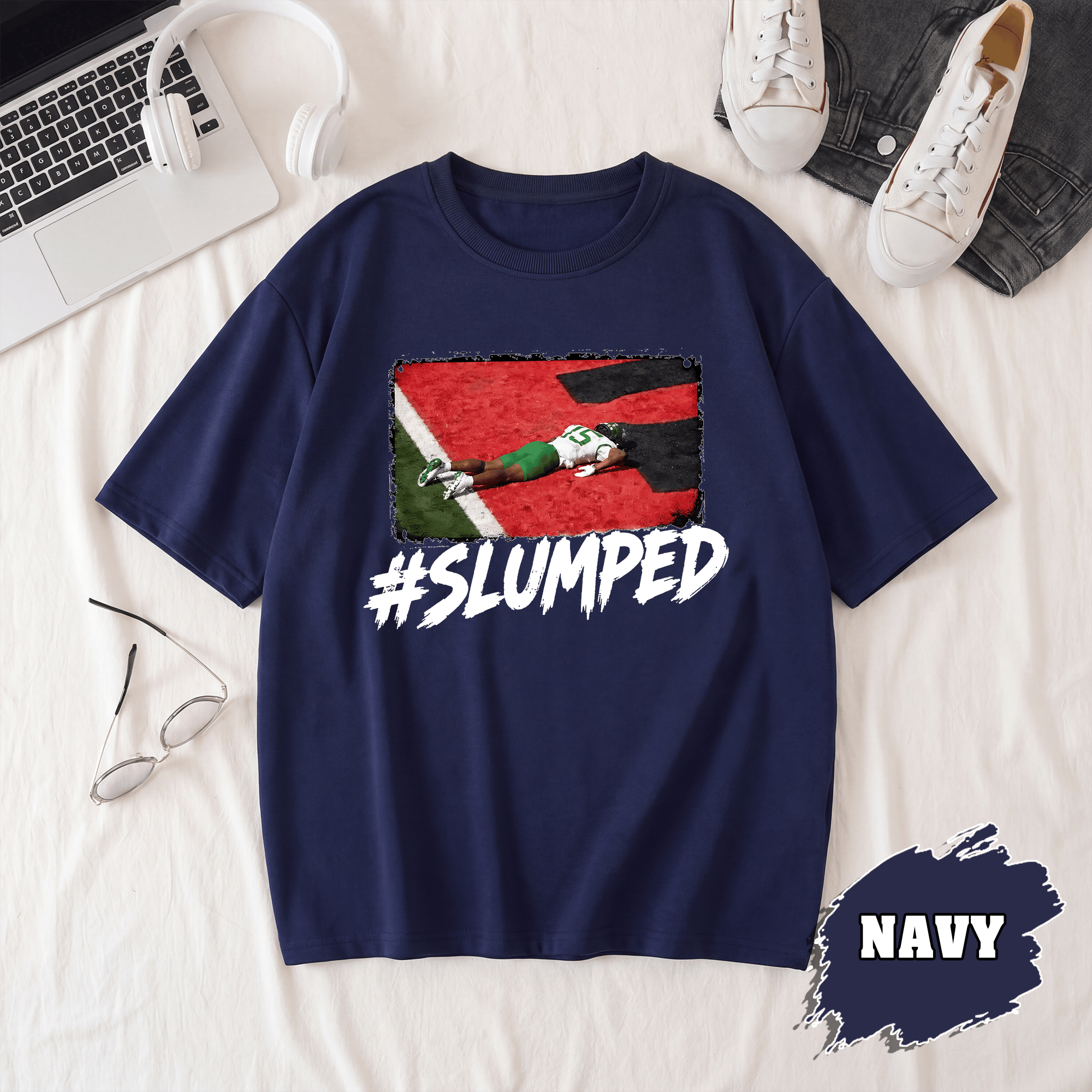 BN - 15 Oregon Slumped T-Shirt, Drew Mestemaker Oklahoma Football Tee - Image 4