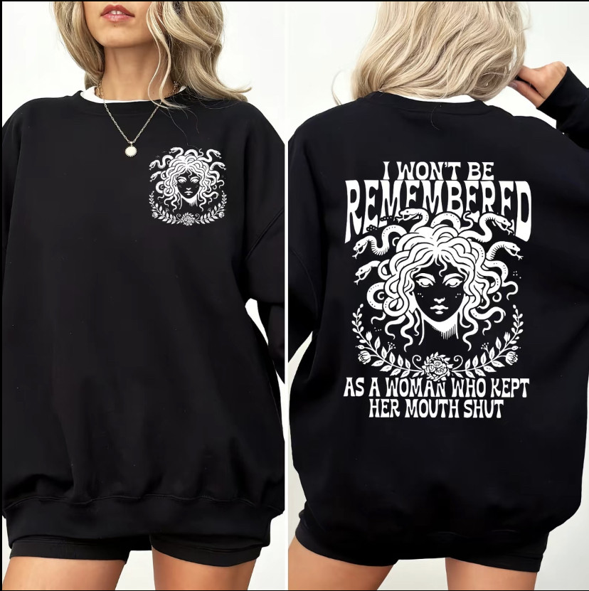 TT - I Won't Be Remembered As A Woman Who Kept Her Mouth Shirt, I Am Jane Doe Shirt - Image 2