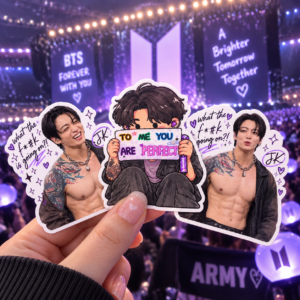 HN - Jungkook BTS Army Sticker/Magnet