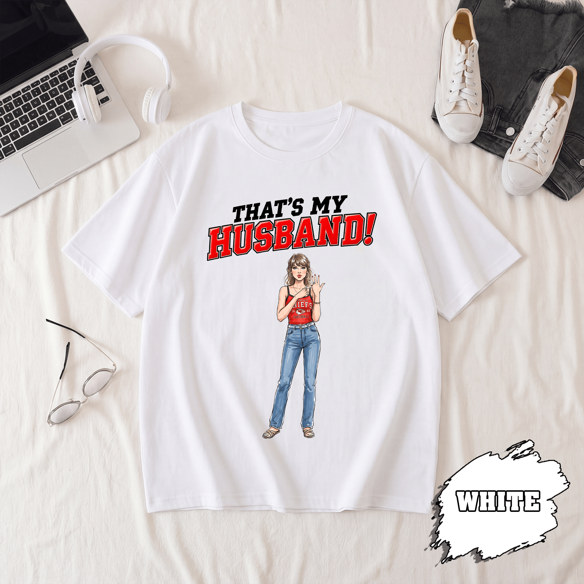 BN - THAT'S MY HUSBAND Taylor Swift T-Shirt