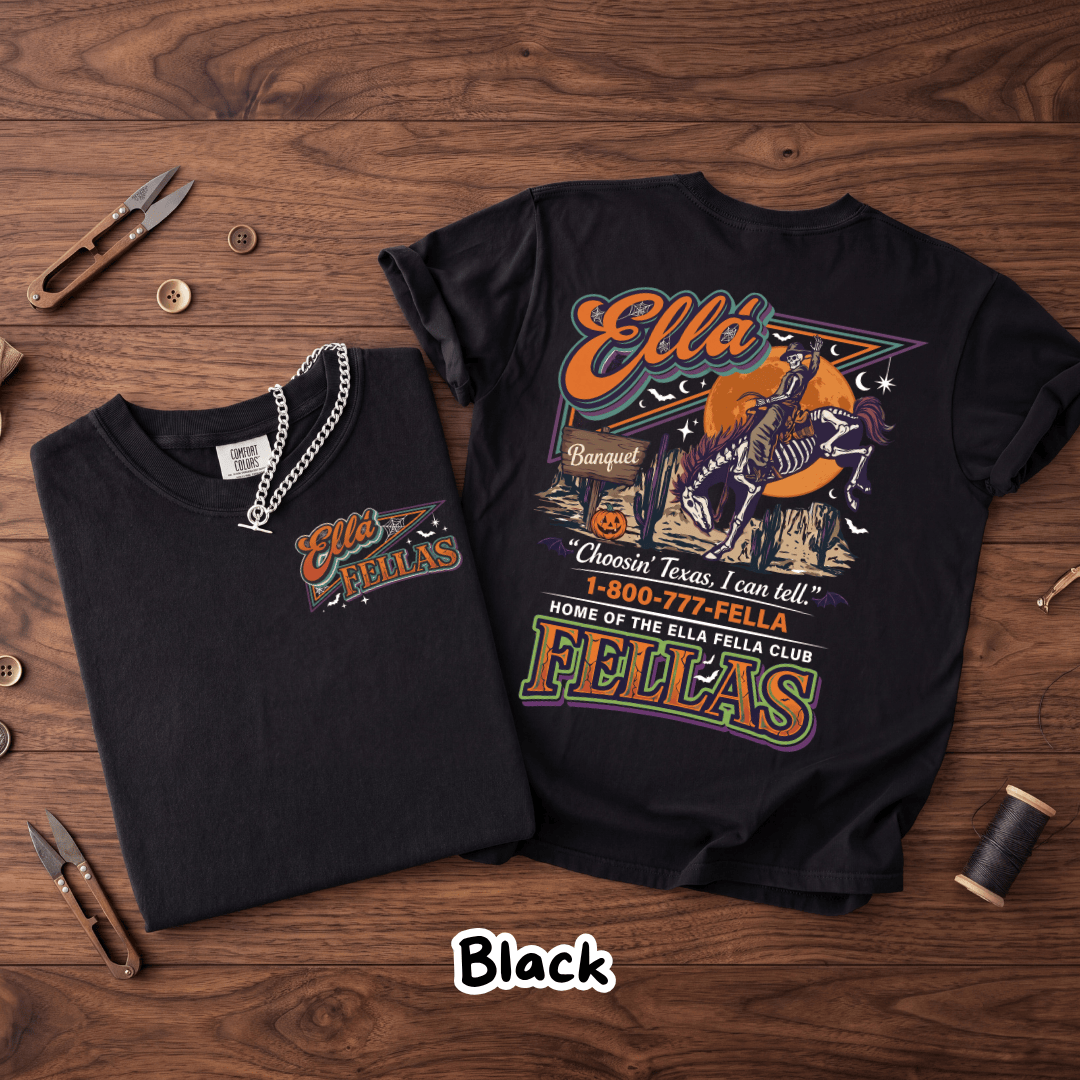 NN - Ella Fellas Choosin' Texas Halloween Version Shirts - Image 2