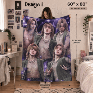 NA - Hot Body Jimin BTS Flannel Blanket