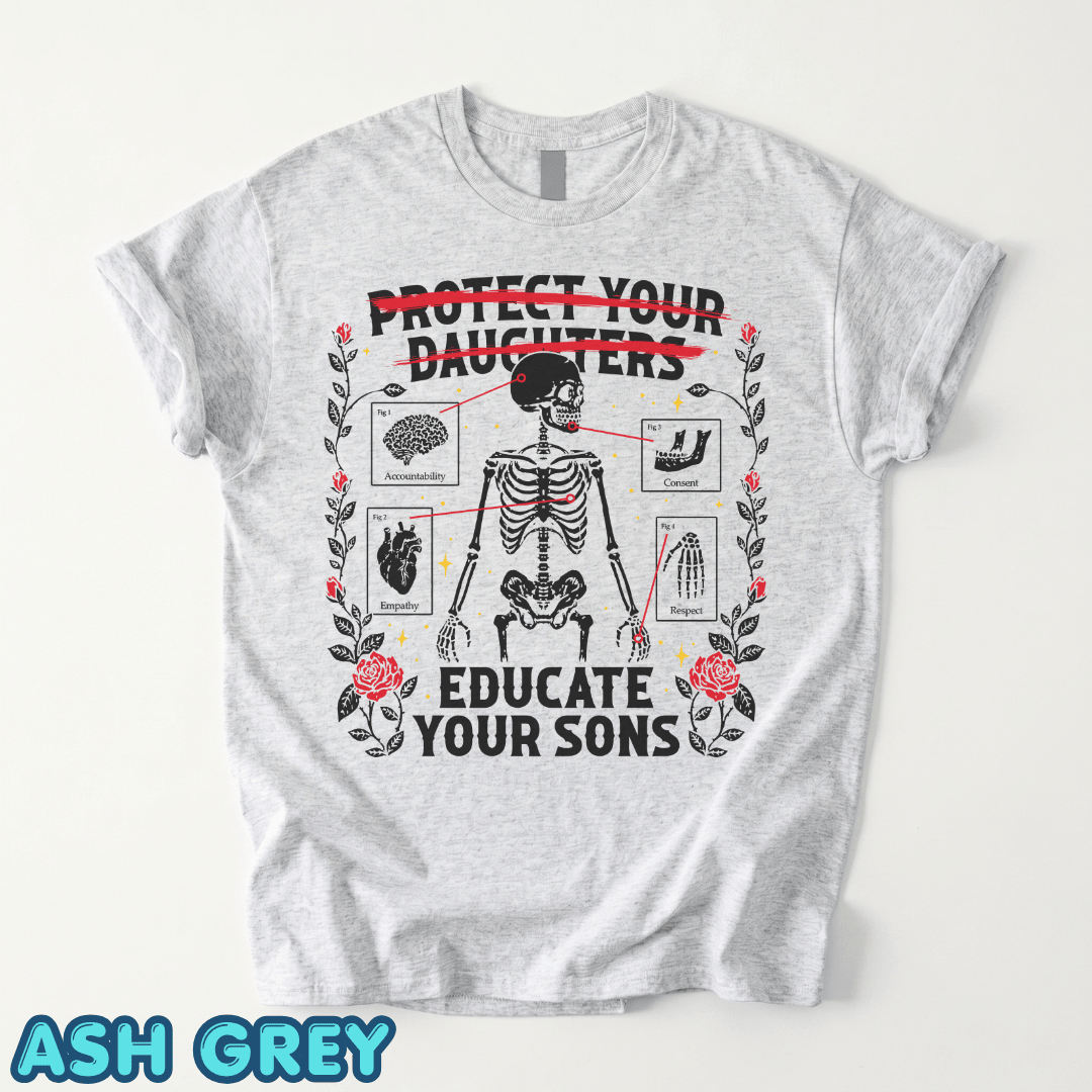 Protect Your Daughters Educate Your Sons Shirts - Image 4
