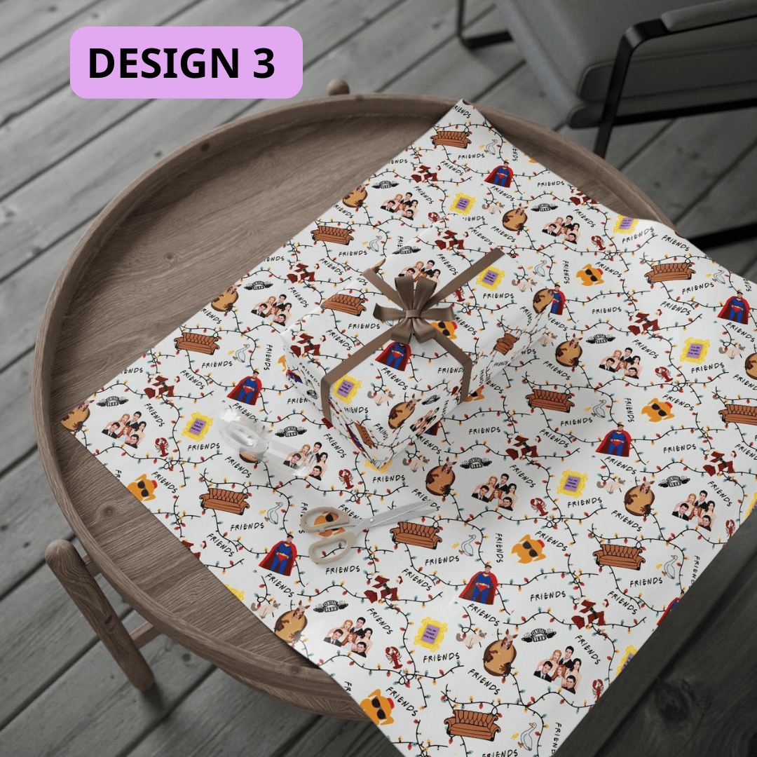 TT - Friends Tvshow Inspired Matte Wrapping Papers - Image 4