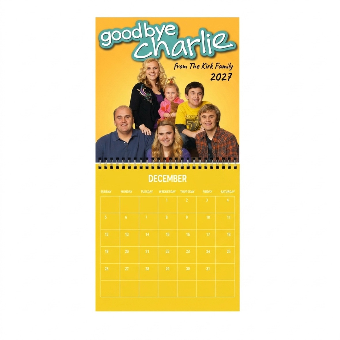 QK - Charlie Kirk Meme Collection 2027 Wall Calendar - Image 6