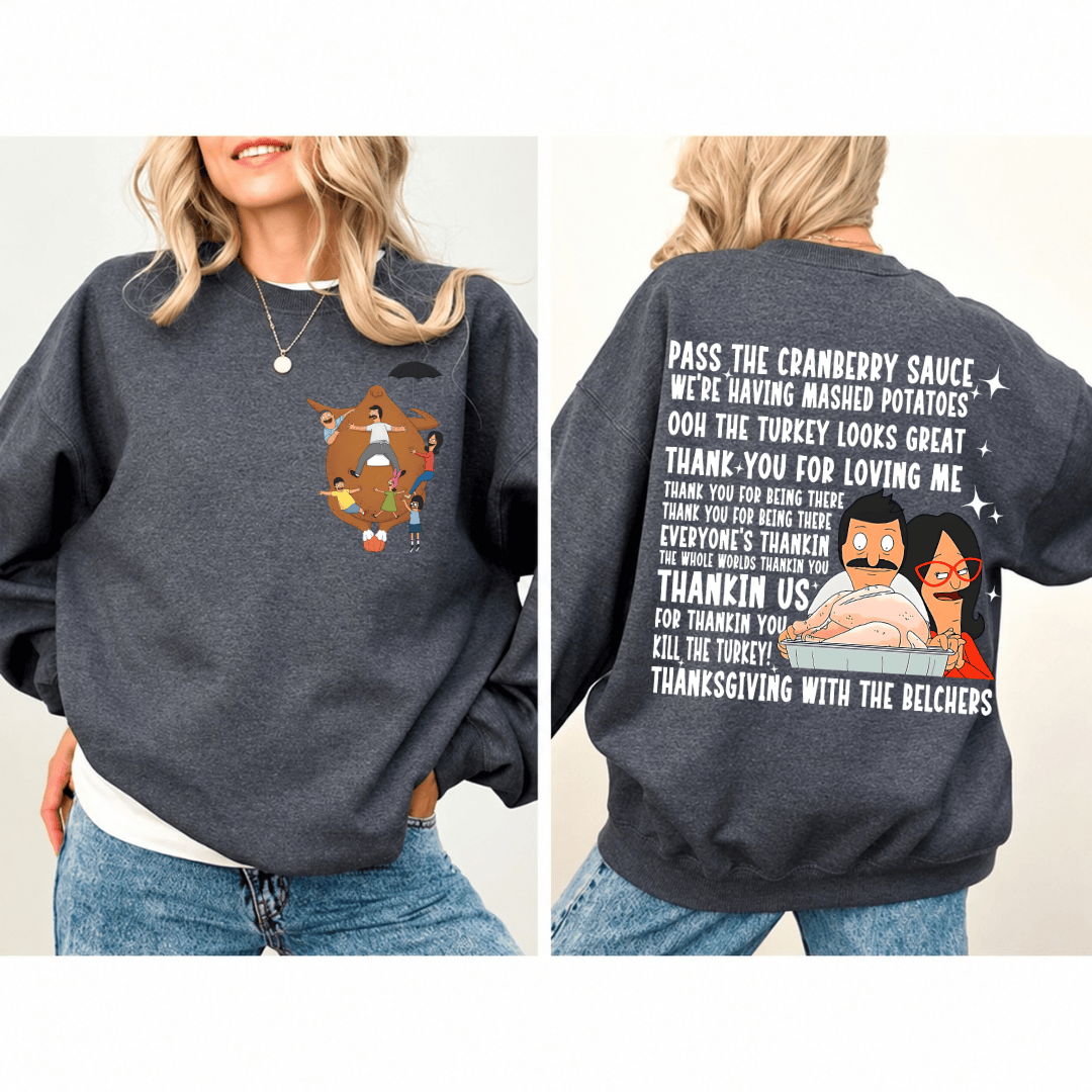 TT - Bobs Burgers Thanksgiving Shirt - Image 4