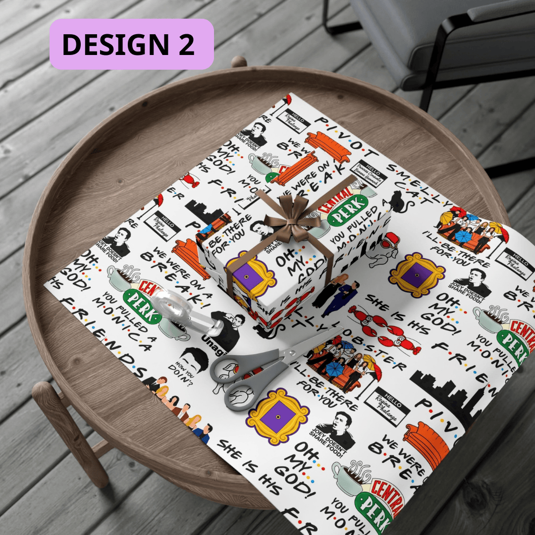 TT - Friends Tvshow Inspired Matte Wrapping Papers - Image 3