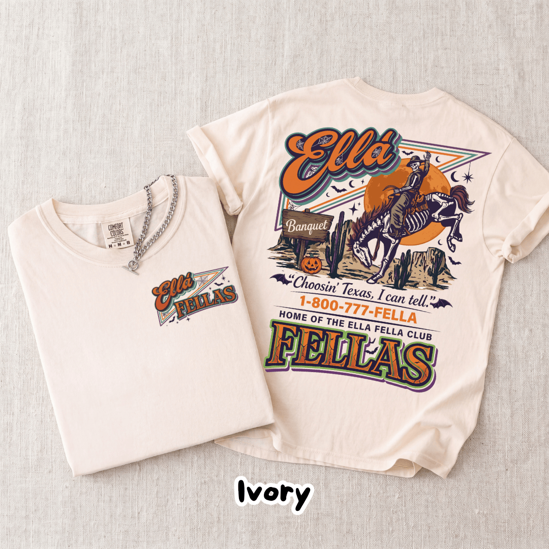 NN - Ella Fellas Choosin' Texas Halloween Version Shirts