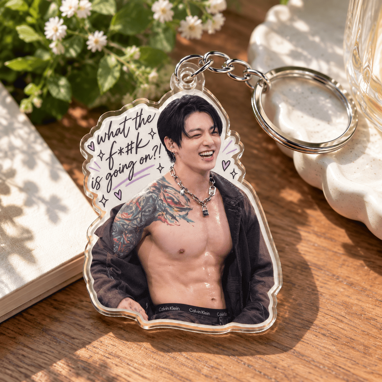 AT - Jungkook JK BTS Army Keychain - Image 3