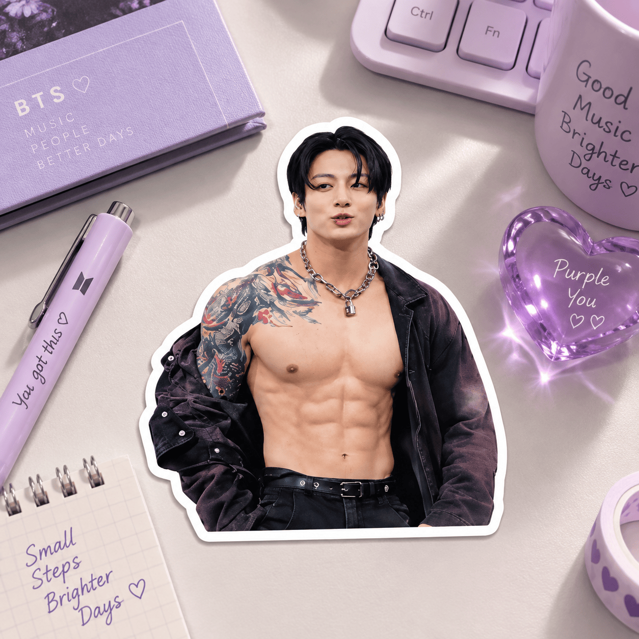 HN - Jungkook BTS Army Sticker/Magnet - Image 6