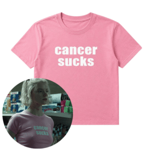 BN - Cancer Sucks BabyTee, Anya Taylor-joy LUCKY Movie Shirt