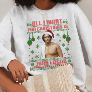 AT - [Ver 1] John Logan Christmas Shirt , Gift For fan