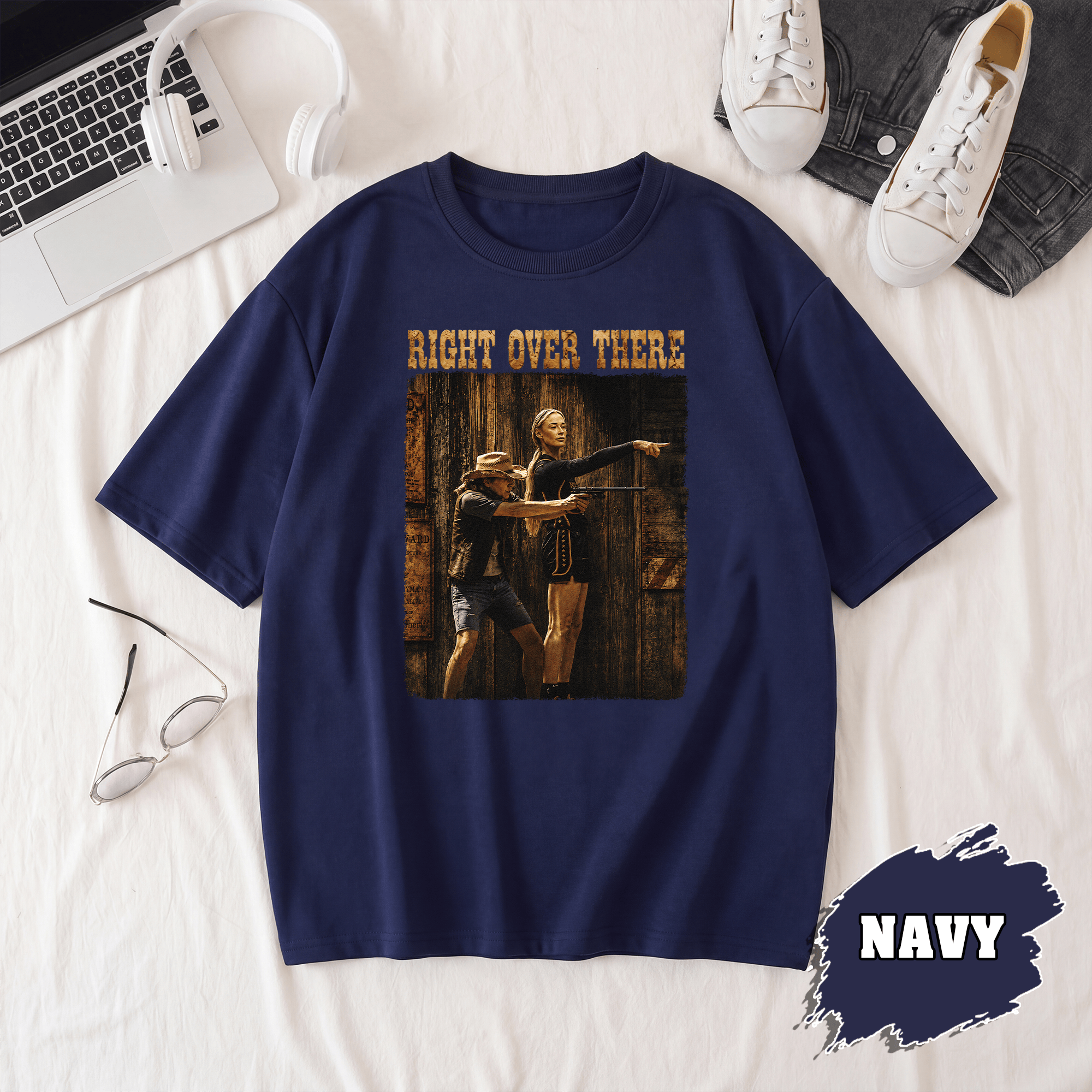 BN - Right Over There Jordan Salinas x Sophie Cunningham T-Shirt - Image 4