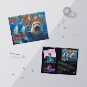 The Year Of a Showseal Neil The Seal 2027 Wall Calendar - QK