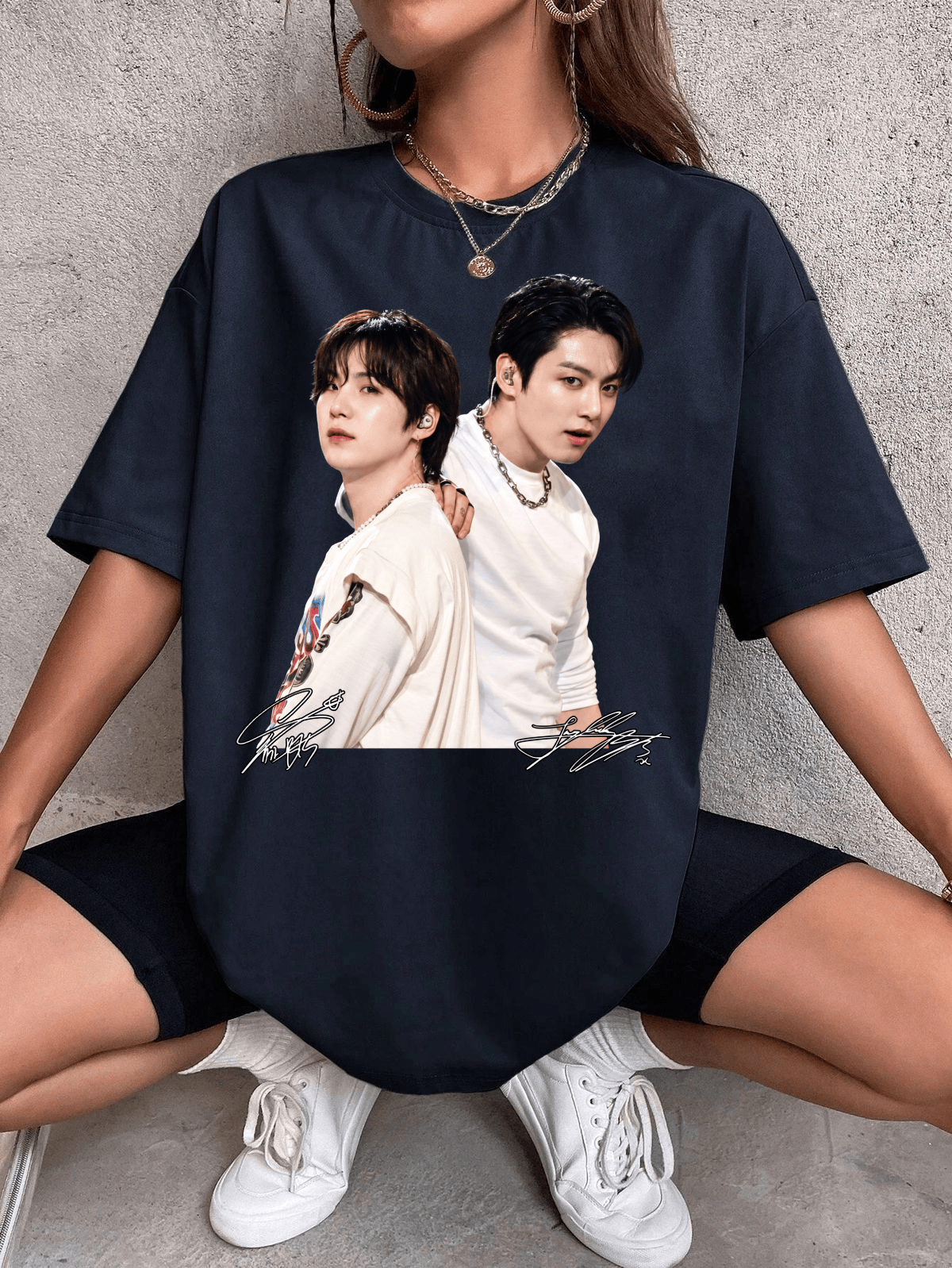 HN - Jungkook Suga Kpop Shirts - Image 4