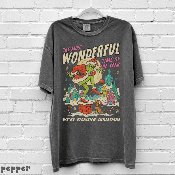 TA - The Grinch "The Most Wonderful Time" Tee