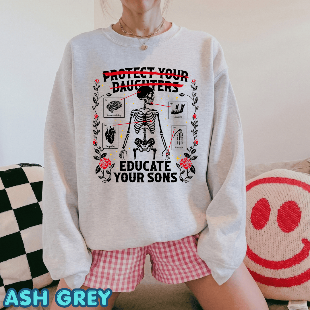 Protect Your Daughters Educate Your Sons Shirts - Image 10