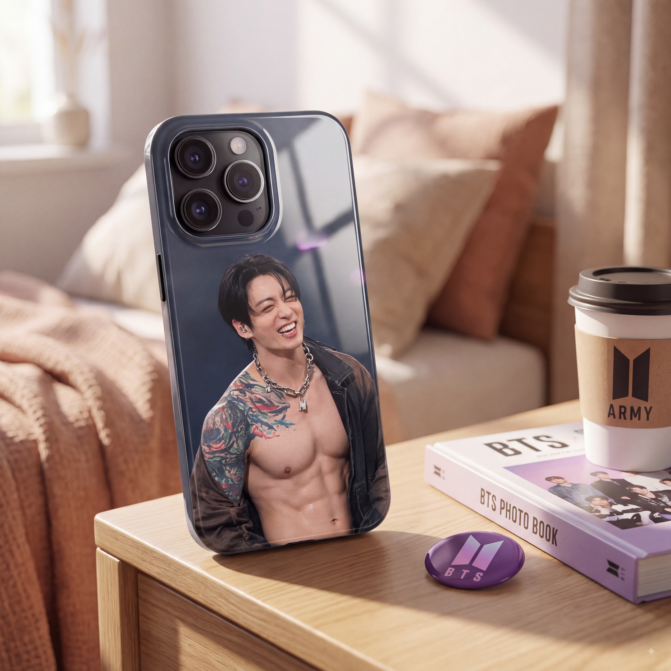 VL - Jungkook Body Phone Case - Image 2