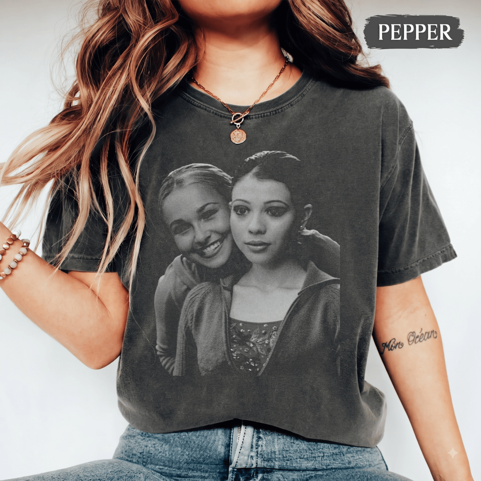 Michelle Trachtenberg and Hayden Panettiere Ice Pincess 2005 movie shirts