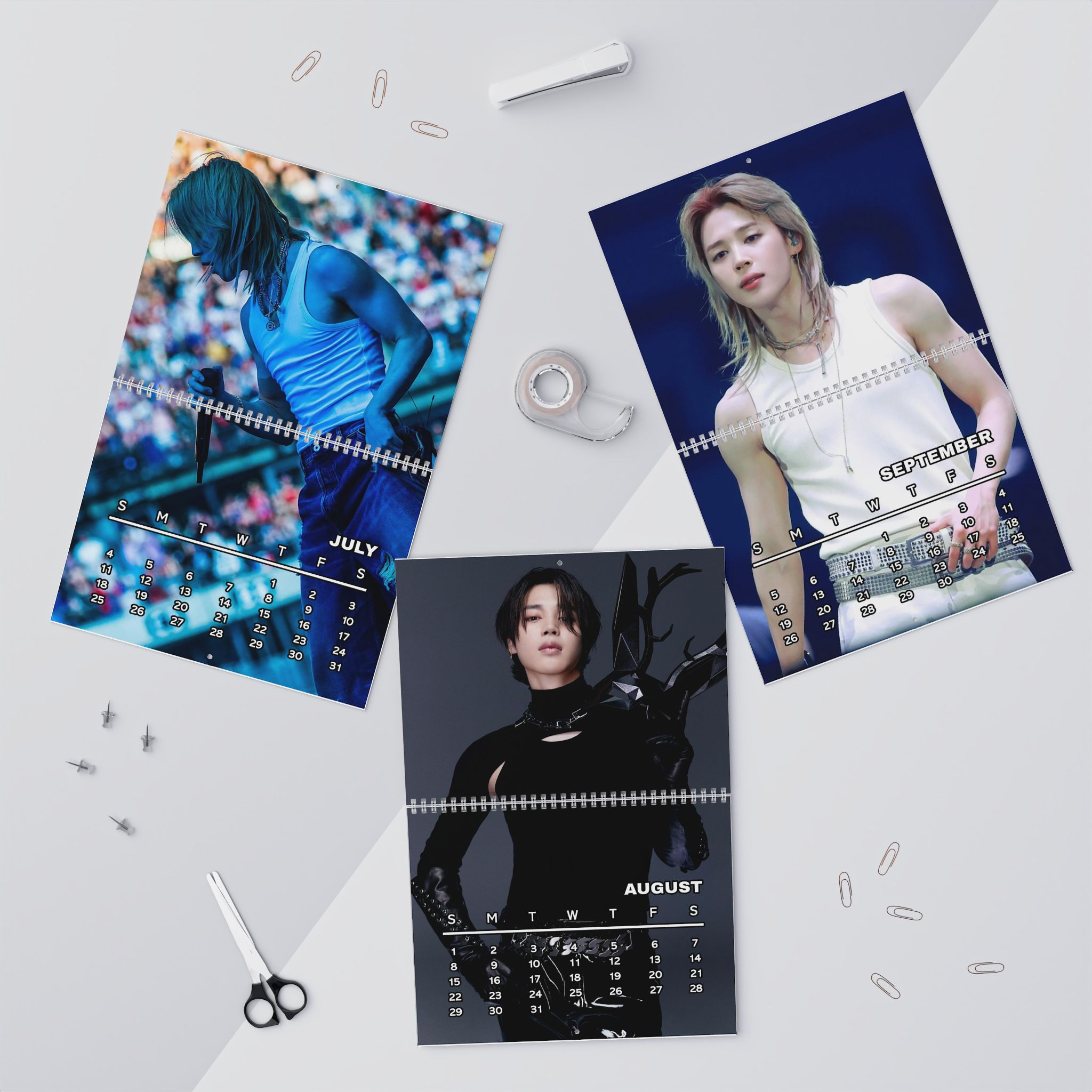 AT - BTS Jimin 2027 Wall Calendar - Image 4